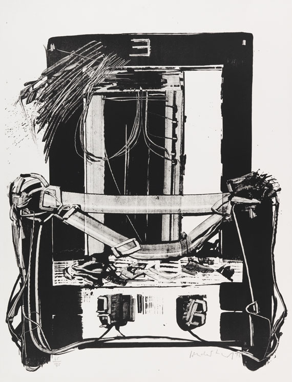K.R.H. (d.i. Kurt R. Hoffmann) Sonderborg - Konvolut (3 Bll.): Enthalten u. a. "Elektrischer Stuhl" - Weitere Abbildung