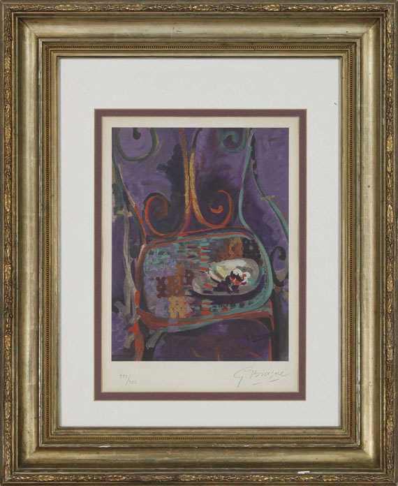 Georges Braque - La Chaise - Rahmenbild