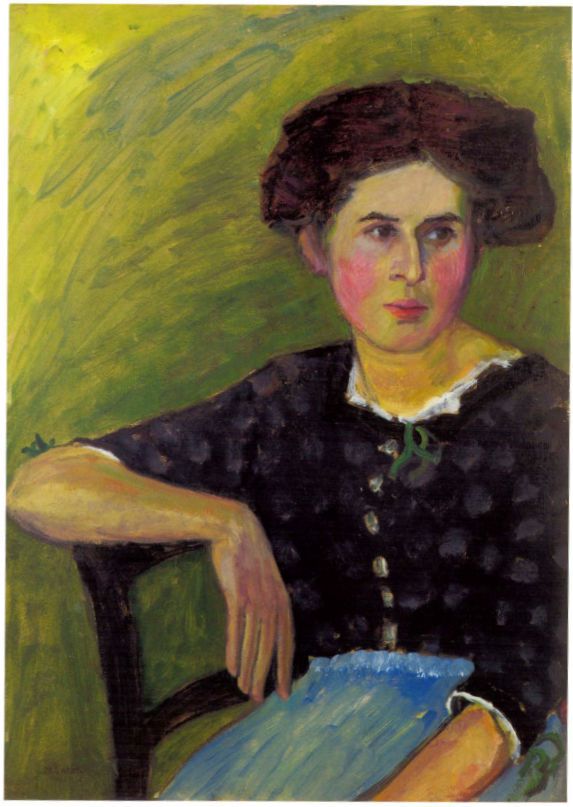 Gabriele Münter - Frauenporträt