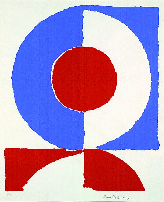 Sonia Delaunay-Terk - Komposition  mit Kreis