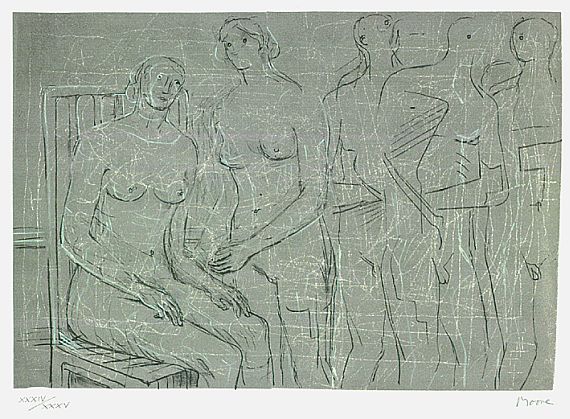 Henry Moore - Figurengruppe