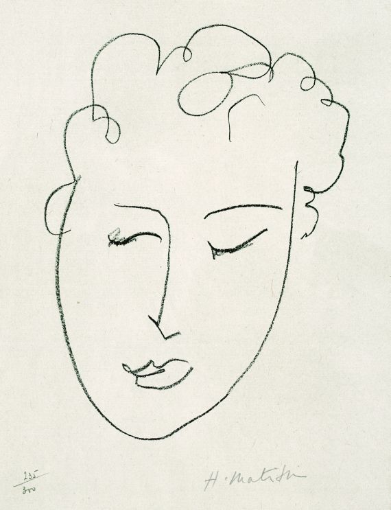 Henri Matisse - Visage