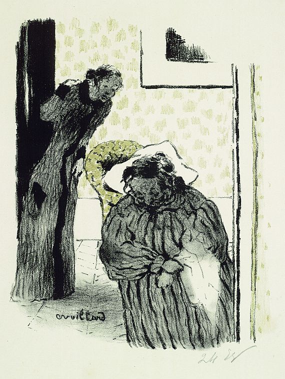 Edouard Vuillard - La Sieste ou La Convalescence