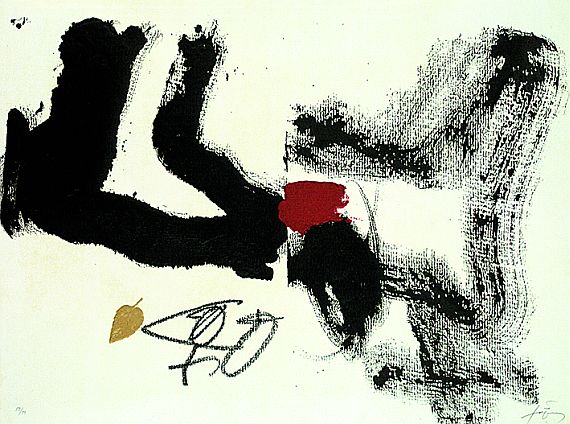Antoni Tàpies - Fulla No. 2