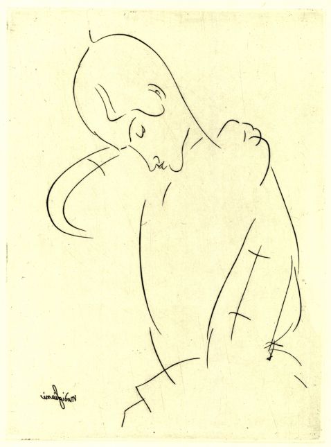 Amedeo Modigliani - Knabenporträt (Brustbild)