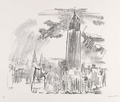 Oskar Kokoschka - Empire State Building