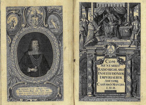 P. Manzoni - Commentarius Ratio Regularis ... Editio Secunda MDCLXXI - 1671