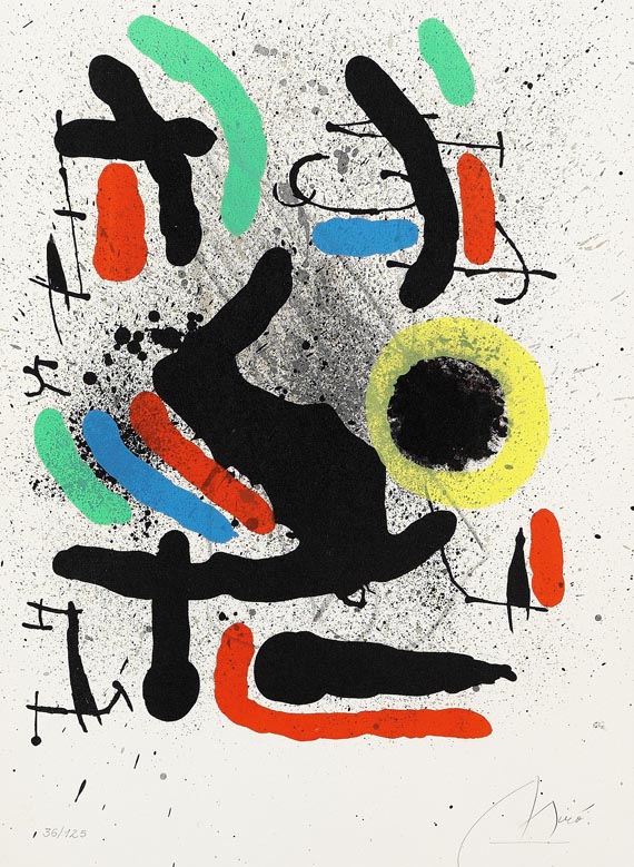 Joan Miró - Aus: Liberté des Libertes