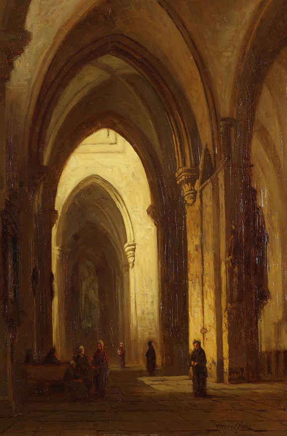 Pierre Henri Théodore Tetar van Elven - Kircheninterieur
