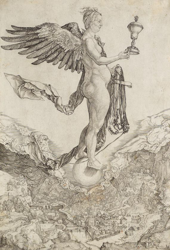Albrecht Dürer - Nemesis (Das große Glück)