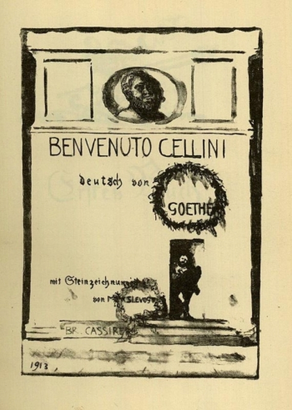 Max Slevogt - Benvenuto Cellini. 1913