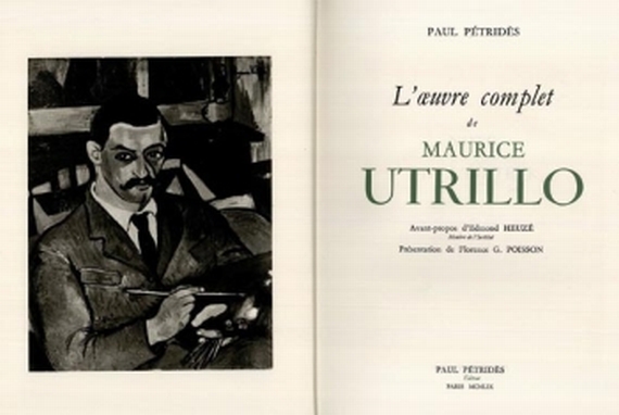 Maurice Utrillo - Pétridès, P., Maurice Utrillo, 5 Bde. 1959-1974.