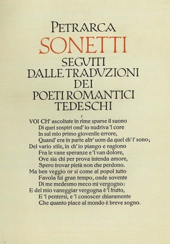  - Sonetti. 1923.