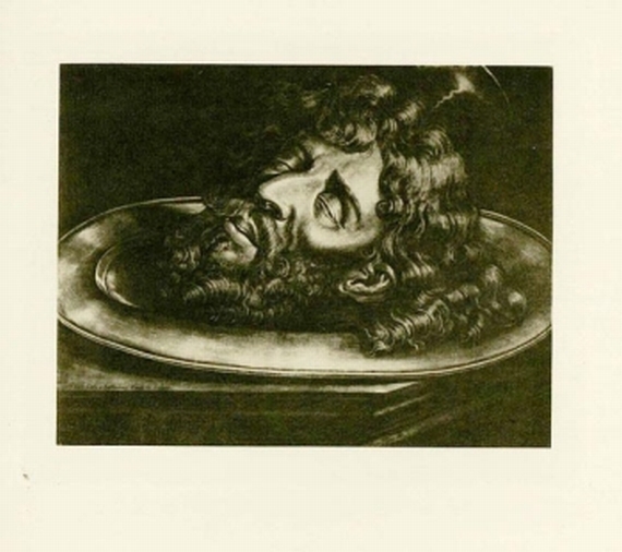 Julius Leisching - Schabkunst. 1913.