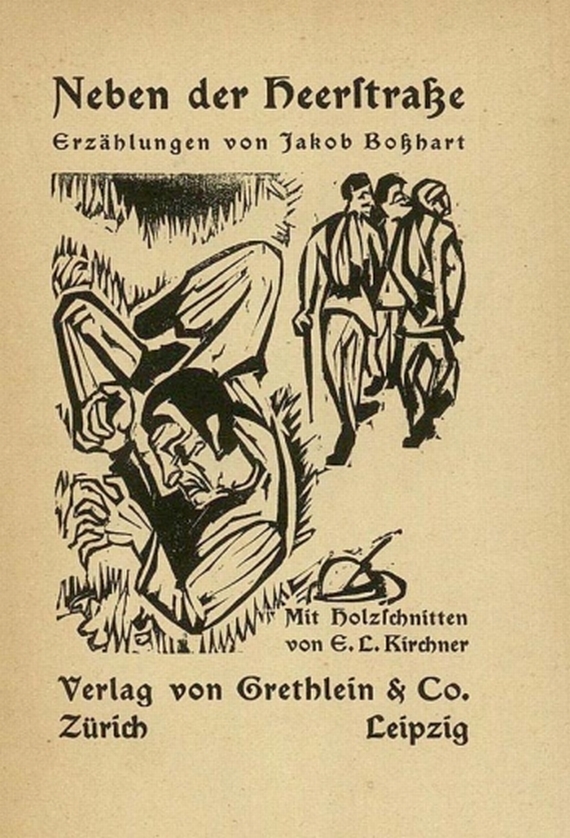 Kirchner, E. L. - Bosshart, J., Neben der Heerstraße + dasgleiche ohne OU. 1923