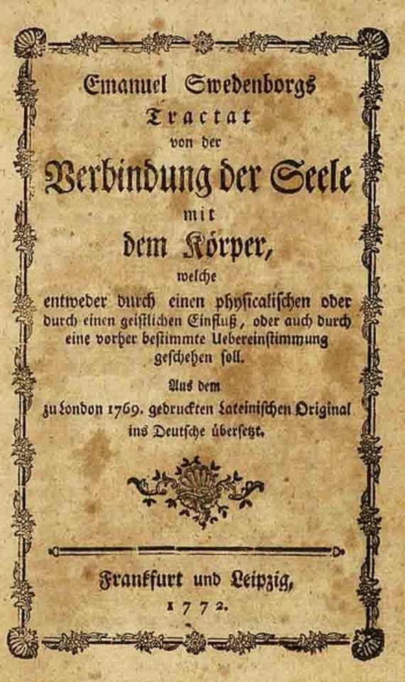 Emanuel Swedenborg - Verbindung der Seele. 1772
