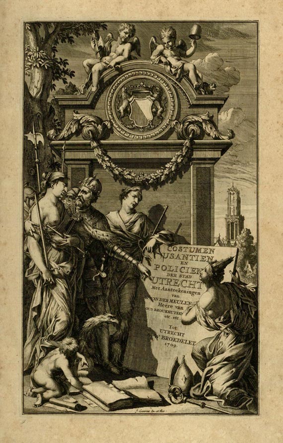 Willem Vandermuelen - Costumen. 1709