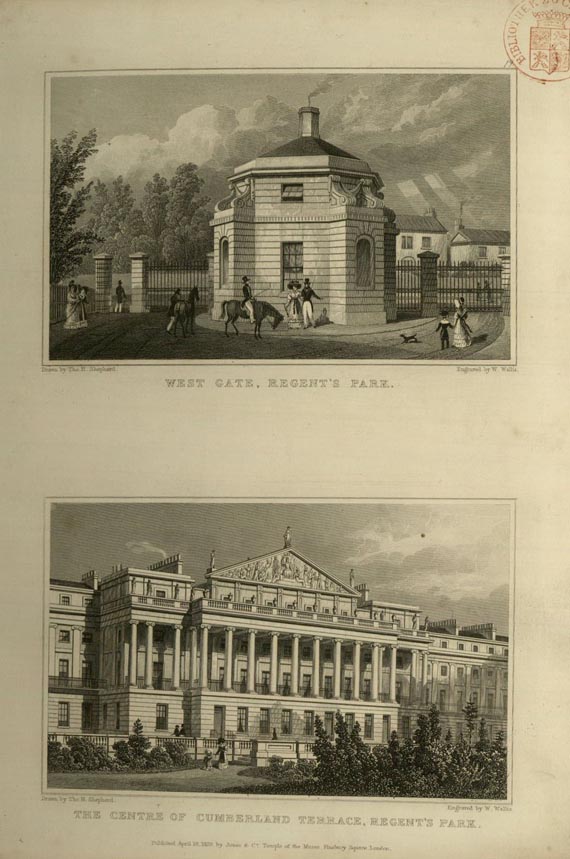 Großbritannien - Sheperd, T. H., Metropolitan. 2 Bde. 1831