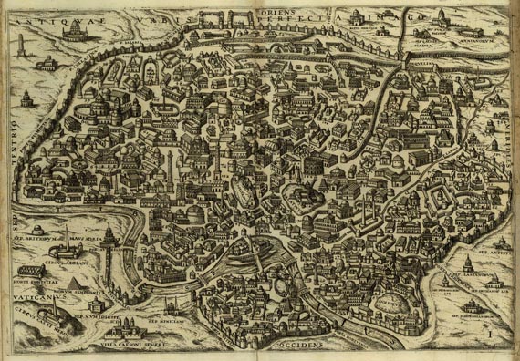  Italien - Boissard, J. J., Topographia Urbis Romae. 1681