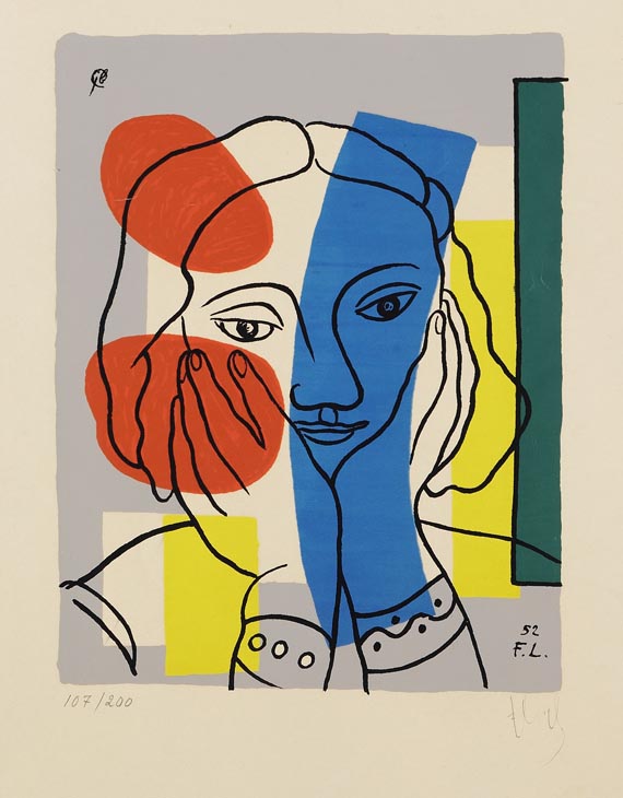 Fernand Léger - Aus: Album de 10 sérigraphies