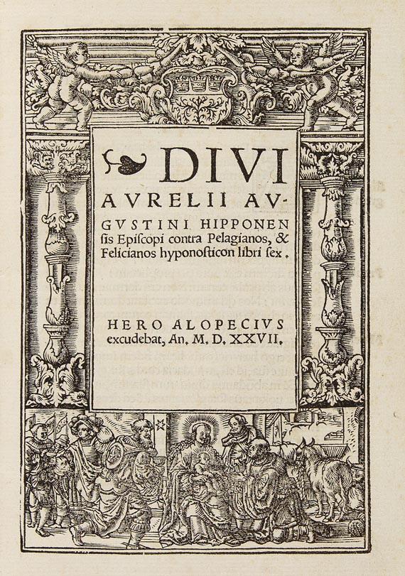 Aurelius Augustinus - Contra Pelagianos. 1527 (52)