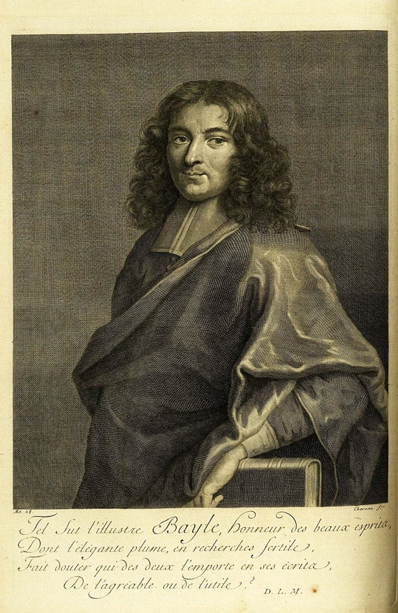 Pierre Bayle - Dictionaire historique. 1715. 4 Bde.