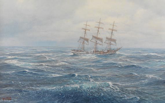 Johannes Holst - Vollschiff auf schwerer See