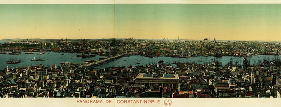   - Panorama de Constantinople. 1910.