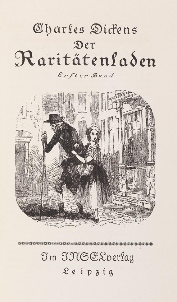 Charles Dickens - Ausgewählte Romane und Novellen. 12 Bde. 1910-13.