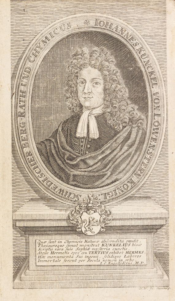 Okkulta - Kunckel, Johannes, Collegium Physico-Chymicum Experimentale. 1722.