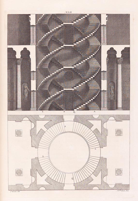 Andrea Palladio - Architecture. 2 in 1 Bd. 2. engl. A. 1721.