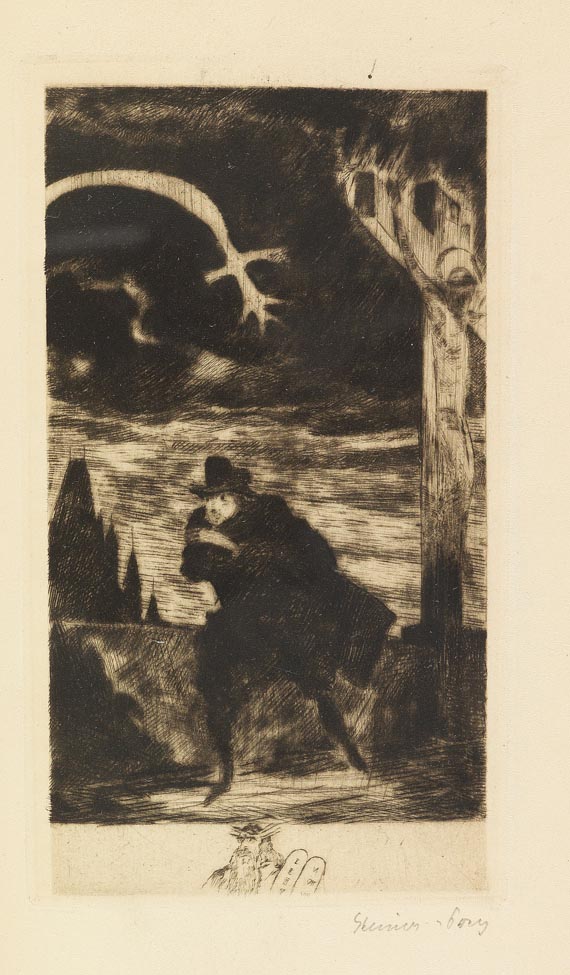 Hugo Steiner-Prag - Hauschner, A., Der Tod des Löwen, 1922