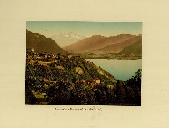 Europa - Brockedon, William, Reise-Erinnerungen 1893-1894