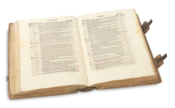  Eusebius Caesariensis - Chronicon. 1518 - Weitere Abbildung