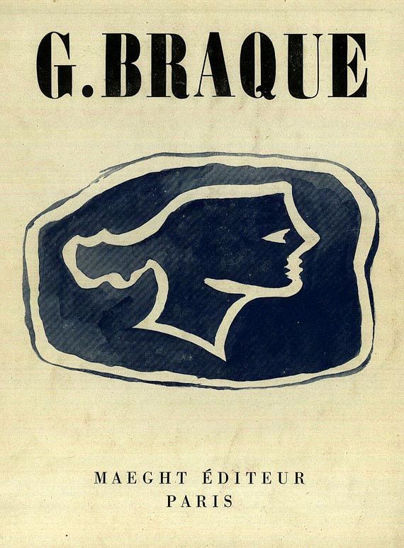 Georges Braque - Mourlot, Lithographe & Cahier, zus. 2 Bde. 1963