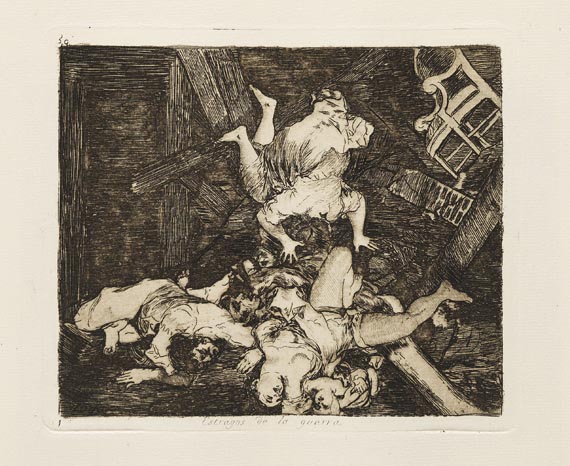 Francisco de Goya - 80 Blätter: Los desastres de la guerra
