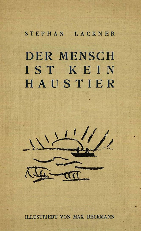 Max Beckmann - Lackner: Mensch ist kein Haustier (1937)