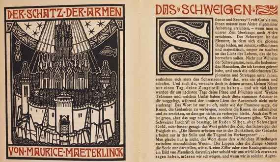 Melchior Lechter - Schatz der Armen (1892)