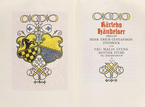 Lagerström, H. - De hundra böckerna. Bd. 1-5. 1915-1920