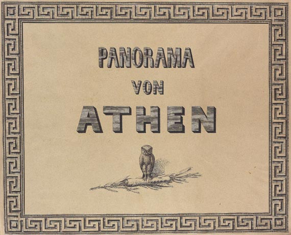Ferdinand Stademann - Panorama von Athen. 1841 - Weitere Abbildung