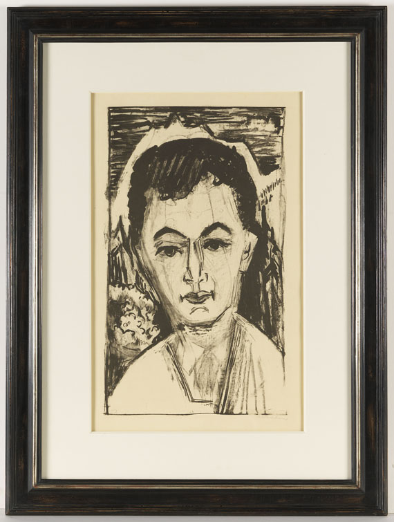 Ernst Ludwig Kirchner - Porträt Nele van de Velde - Weitere Abbildung