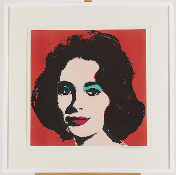 Andy Warhol - Liz - Rahmenbild