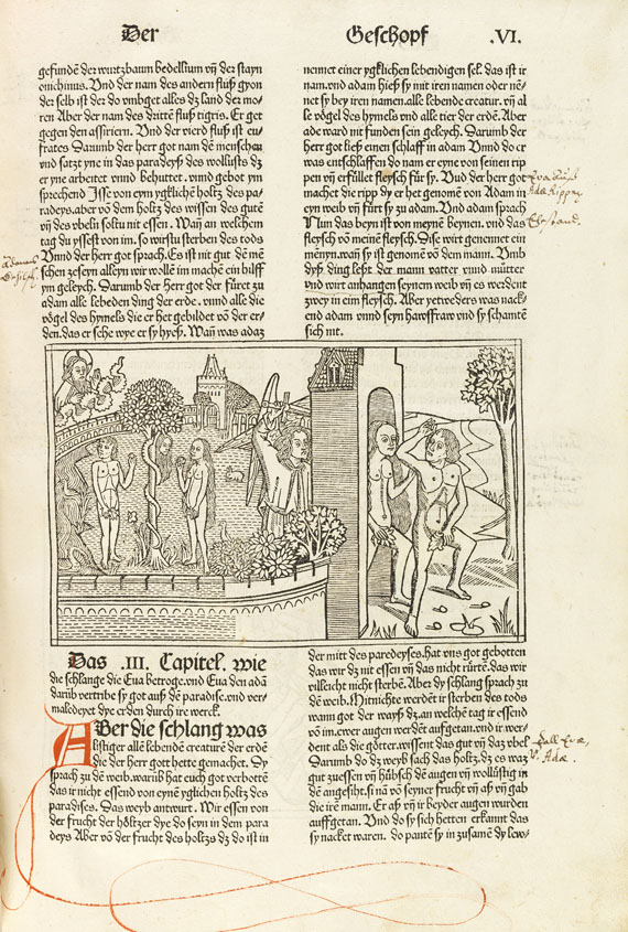Biblia germanica - Neunte Deutsche Bibel. 1483.