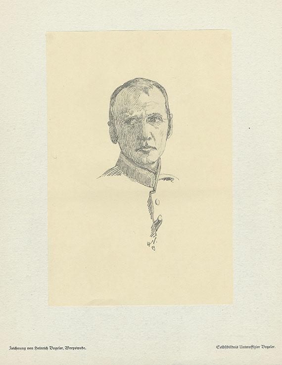 Heinrich Vogeler - Generalkommando. 1916-17.