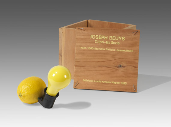 Joseph Beuys - Capri-Batterie - Weitere Abbildung