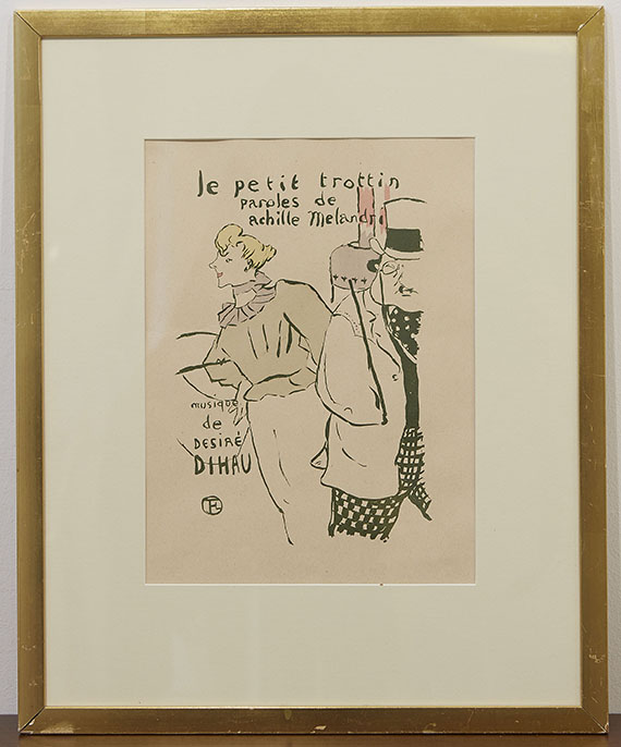 Henri de Toulouse-Lautrec - Le Petit Trottin - Rahmenbild