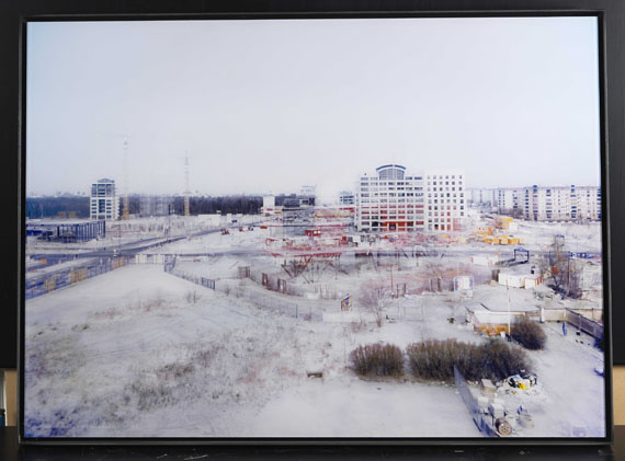 Michael Wesely - Abbau Infobox, Berlin - Rahmenbild