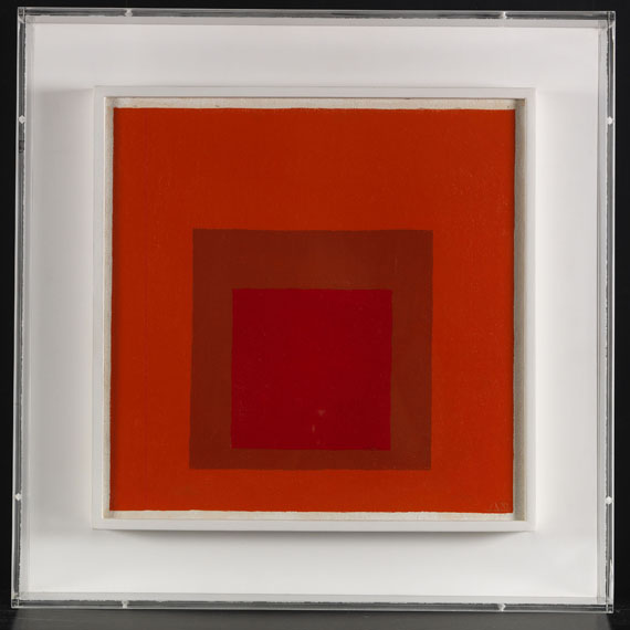 Josef Albers - Study for Homage to the Square - Rahmenbild