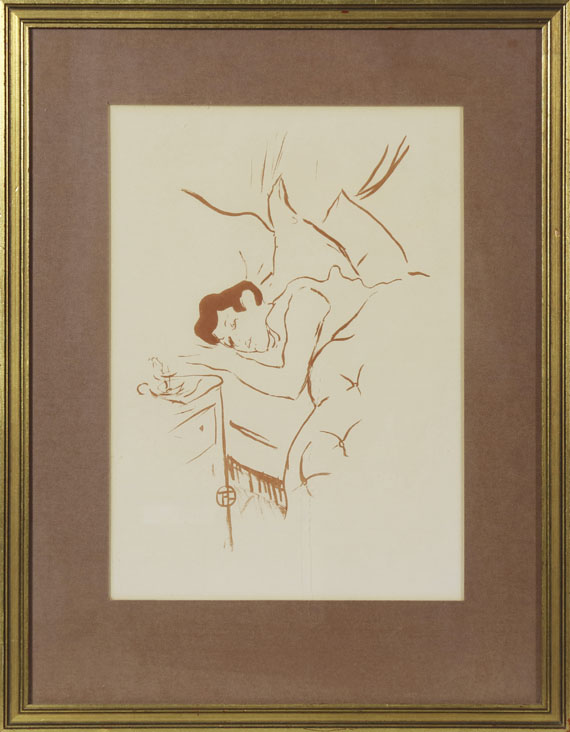 Henri de Toulouse-Lautrec - Ta bouche - Rahmenbild