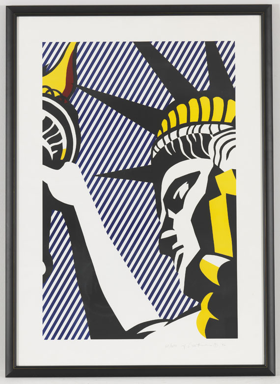 Roy Lichtenstein - I love Liberty - Rahmenbild